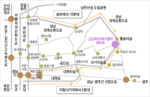 ㈜지우다이나믹시스템 약도